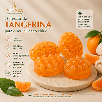 Sabonete Massageador de Tangerina