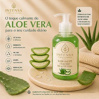 Sabonete Líquido Aloe Vera