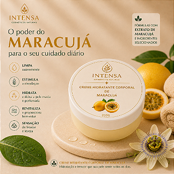 Creme Hidratante Corporal de Maracujá