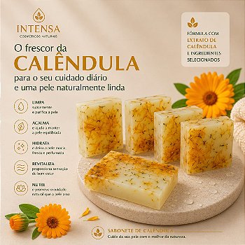 Sabonete de Calêndula