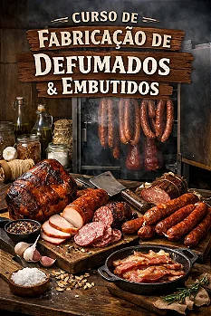 Curso Completo De Fabricação De Embutidos E Defumados