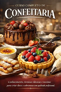 Curso Completo De Confeitaria