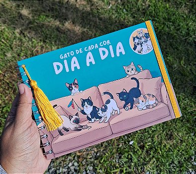 Livro de Colorir - Dia a Dia - Gato De Cada Cor