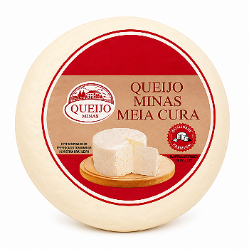 Queijo Meia cura a vácuo