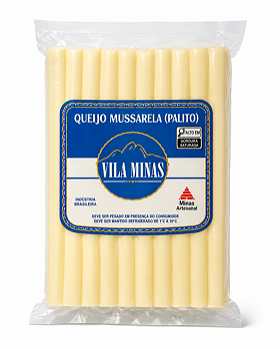 Mussarela palitinho sem tempero