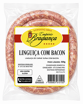 Linguiça com bacon