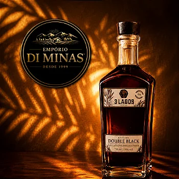 3 lagos Double Black 750ML
