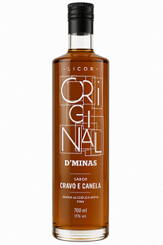 Licor original cravo e canela 750ml
