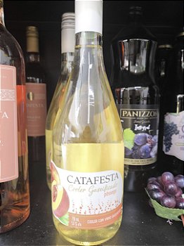 Vinho frisante pêssego