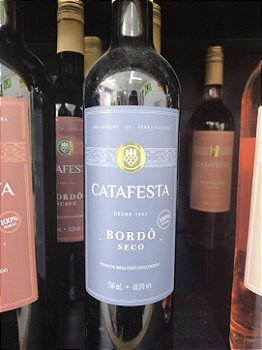 Vinho bordo seco