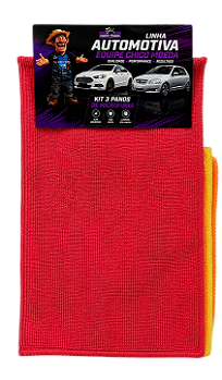 Pano de Microfibra Automotivo 35cm X 55cm