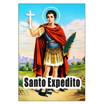 1.000 Santinhos Santo Expedito