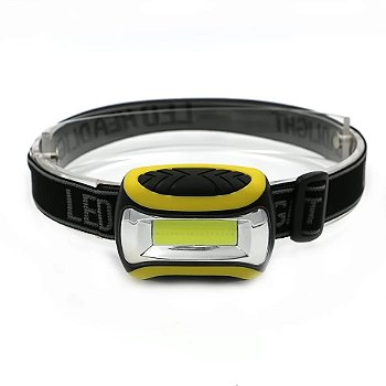Lanterna de Cabeça LED COB 3W