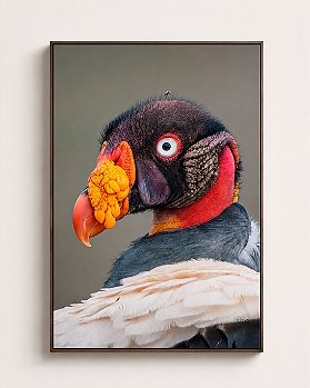 Quadro Fine Art Urubu-rei - 90 x 60 cm