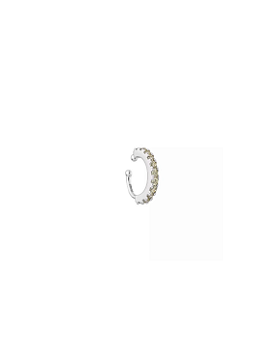 Piercing Fake Yellow Prata 925