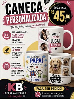 Caneca personalizada
