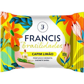 SBT.FRANCIS BRASILIDADES CAPIM LIMAO 1X80G
