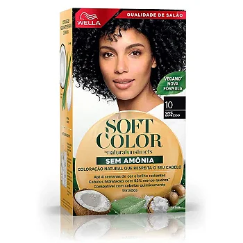 Soft Color - Preto Intenso / Café Expresso 10 - Tintura Sem Amônia