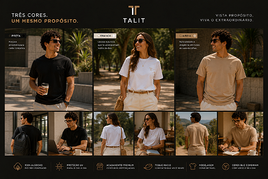 Combo Camisa Básica Talit