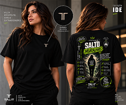 Camiseta IDE - TALIT - PRETA - Cód.: 005
