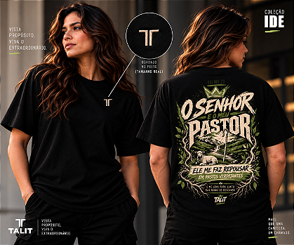 Camiseta IDE - TALIT - PRETA - Cód.: 011
