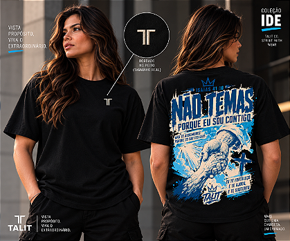 Camiseta IDE - TALIT - PRETA - Cód.: 016