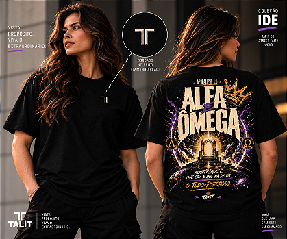 Camiseta IDE - TALIT - PRETA - Cód.: 018