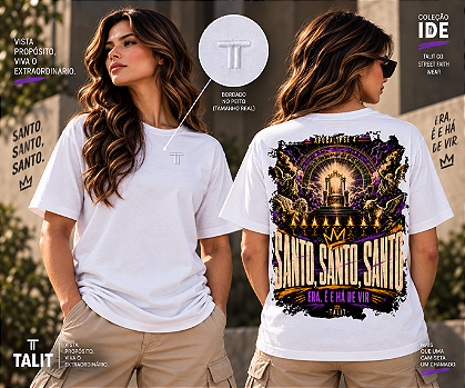 Camiseta IDE - TALIT - BRANCA - Cód.: 003