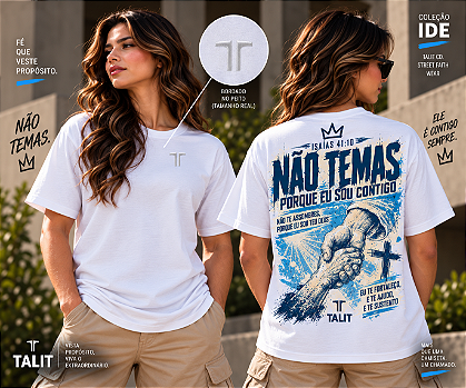 Camiseta IDE - TALIT - BRANCA - Cód.: 006