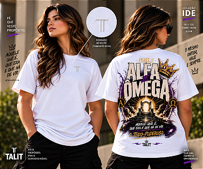 Camiseta IDE - TALIT - BRANCA - Cód.: 009
