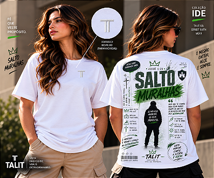 Camiseta IDE - TALIT - BRANCA - Cód.: 011
