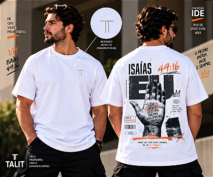 Camiseta IDE - TALIT - BRANCA - Cód.: 013