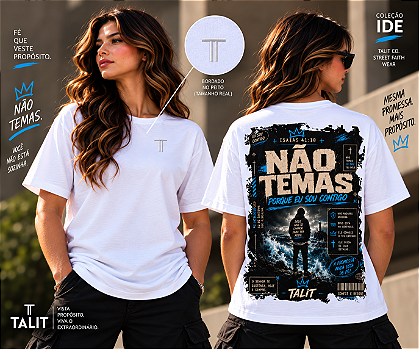 Camiseta IDE - TALIT - BRANCA - Cód.: 014