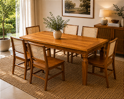 Mesa 200x80 em Madeira de Demolição
