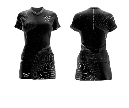 COLEÇÃO BLACK SEA PRETO - CONJUNTO FEMININO