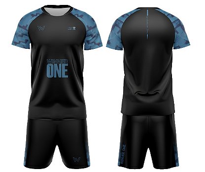 COLEÇÃO INK BEACH AZUL - CONJUNTO MASCULINO