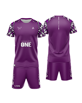 COLEÇÃO PURPLE RADIATION - CONJUNTO MASCULINO ROXO