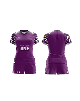 COLEÇÃO PURPLE RADIATION - CONJUNTO FEMININO ROXO