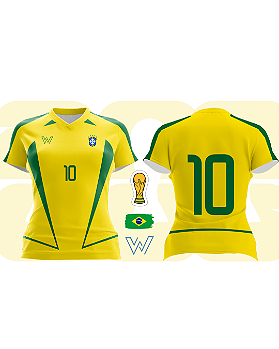 CAMISA BRASIL FEM