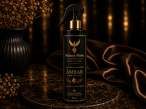 LUMIERE ÂMBAR IMPERIAL - SPRAY PERFUMADO PARA AMBIENTES