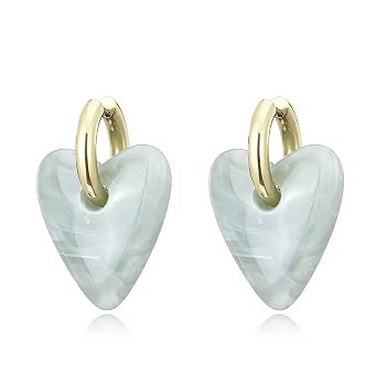 Argola Chunky Heart