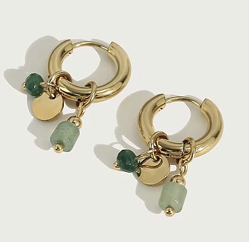 Argola Aventurine Green