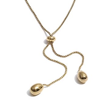Colar Gravatinha Gota Fluida