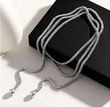 Colar Amarração Fluid Lariat