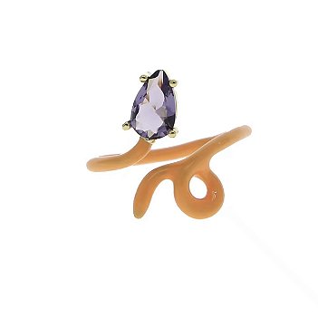 Anel Esmaltado Fluid Drop