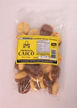Biscoito Casadinho Bicolor Chocolate 150g: A Dupla Perfeita de Massa e Recheio