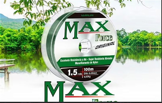 Linha De Pesca Max Force Maruri