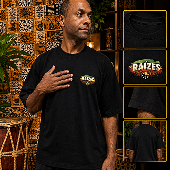 Camiseta Raízes – Coleção Raízes | Estilus Black