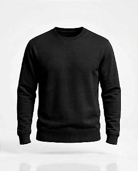 Moletom Careca Essential Preto