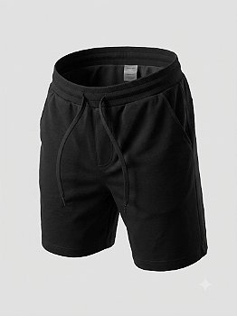 Bermuda Moletom D.ORIGAN® Essencial Preto